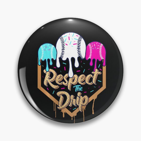 Item preview, Baseball Ice Cream Drip Boys Home Plate Glove Respect Drip  designed and sold by FrankIsabel.