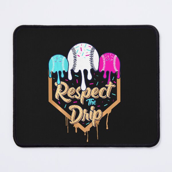 Item preview, Baseball Ice Cream Drip Boys Home Plate Glove Respect Drip designed and sold by FrankIsabel.