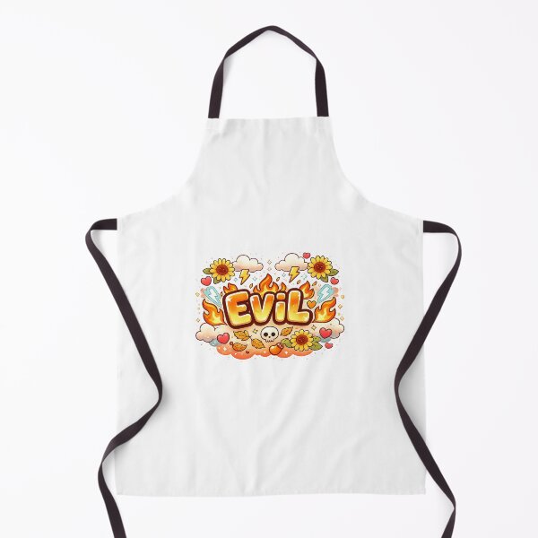 Item preview, EVIL Cute Skull On Fire Kawaii Streetwear designed and sold by raevil.
