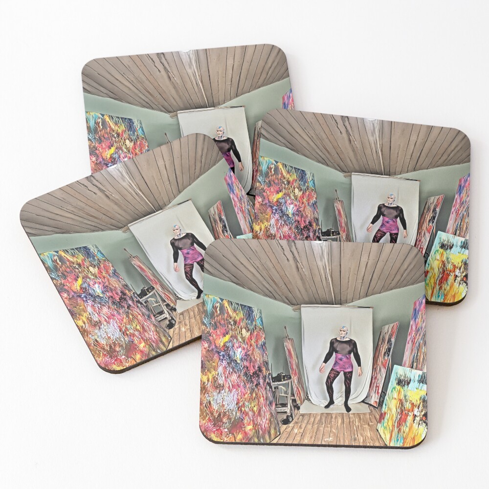 Item preview, Coasters (Set of 4) designed and sold by IanBiAM.