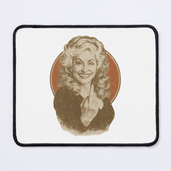 Item preview, Dollys Partons Retro Middle Finger Country Music designed and sold by KGdesing.