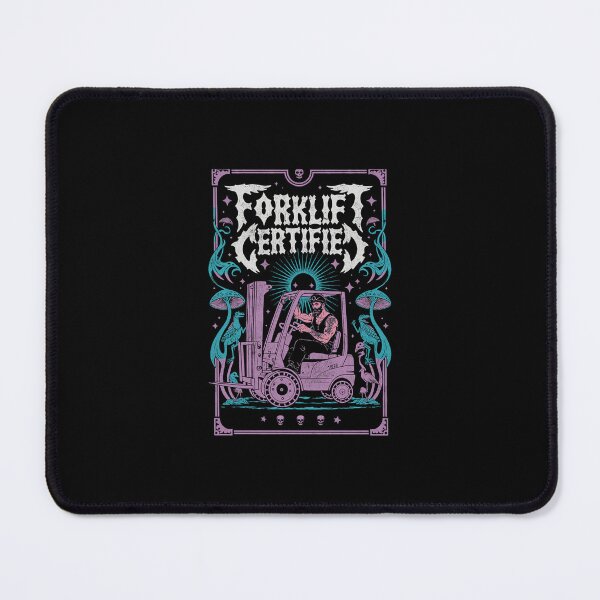 Item preview, Forklift Certified Tarot - Heavy Metal Warehouse Worker Death Meta designed and sold by Aaditya0524.