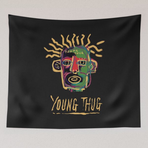 Item preview, Young Thug Mugshot designed and sold by ma9yamindy.