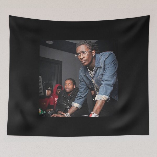 Item preview, Young Thug Mugshot designed and sold by ma9yamindy.