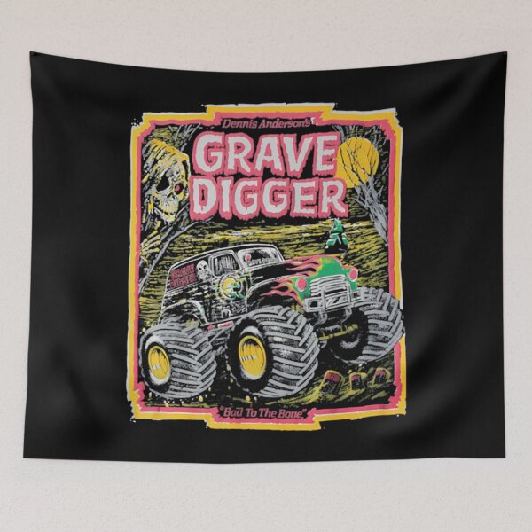 Item preview, Grave Digger Bad To The Bone T-Shirt designed and sold by DominiqueCheval.