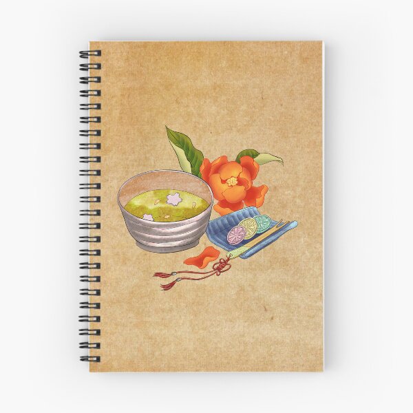 Item preview, Golden Serenity: Orange Flower on Rich Ochre  designed and sold by QamarART Paintings.