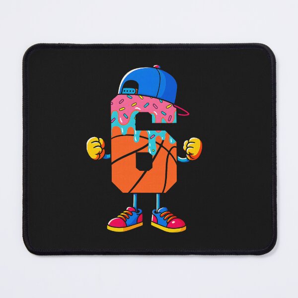 Item preview, Basketball 6 Year Old Ice Cream Drip Youth 6th Birthday Boy  designed and sold by ArleneRowe.