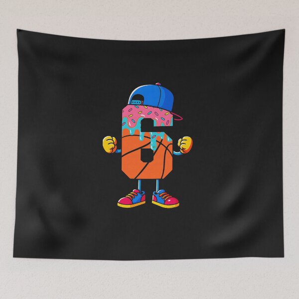 Item preview, Basketball 6 Year Old Ice Cream Drip Youth 6th Birthday Boy  designed and sold by ArleneRowe.