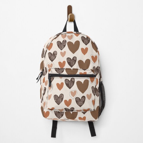 Item preview, "Love You a Latte" Hand-Drawn Coffee Brown Heart valentine design designed and sold by Boho Vibes Studio.