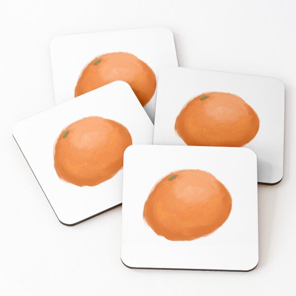 Item preview, Orange fruit cute sticker designed and sold by OddPetalCo.