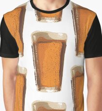 Pint of Beer, Beer Art, Brewing, Bar Art, Pub Graphic T-Shirt