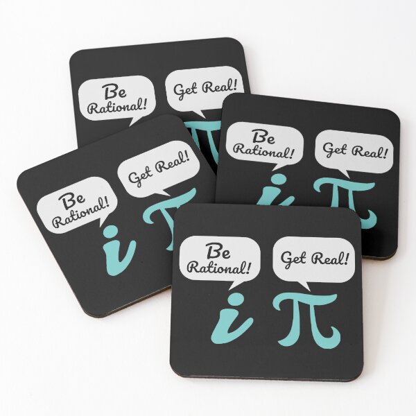 Item preview, Be Rational Get Real Math Pun Minimalist designed and sold by funnygeekss.