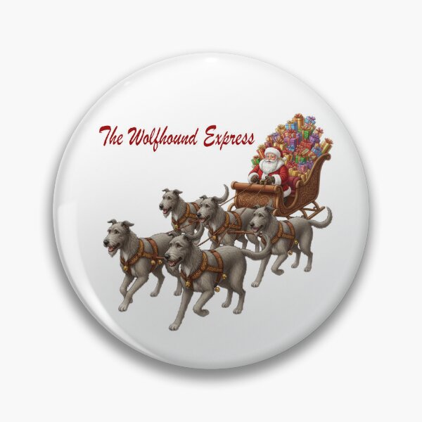 Item preview, The Wolfhound Express designed and sold by Irish Wolfhound Central.
