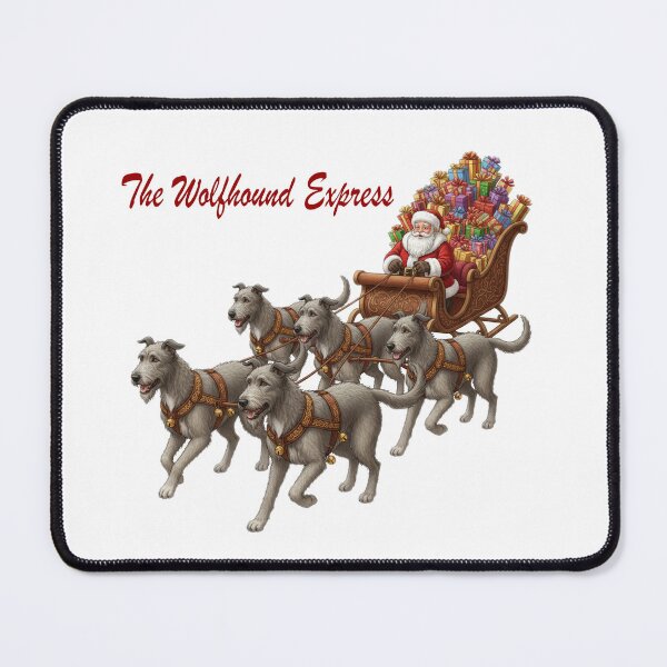 Item preview, The Wolfhound Express designed and sold by Irish Wolfhound Central.