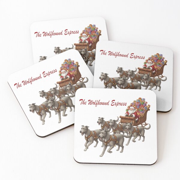 Item preview, The Wolfhound Express designed and sold by Irish Wolfhound Central.