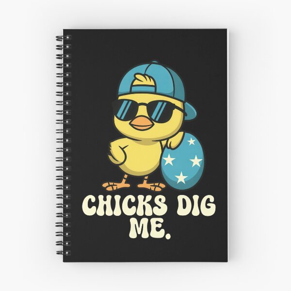 Item preview, Chicks Dig Me Cool Duck Cartoon Design designed and sold by vikingstshirts.