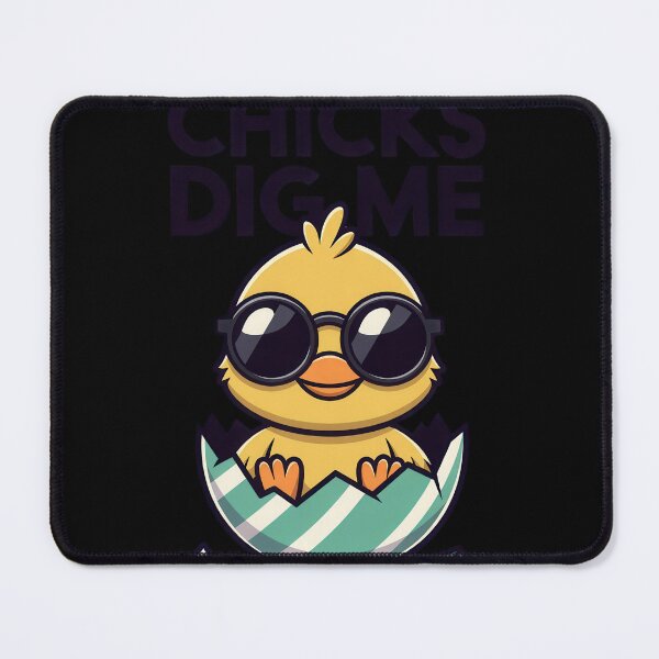 Item preview, Chicks Dig Me Funny Duck Egg Design designed and sold by vikingstshirts.