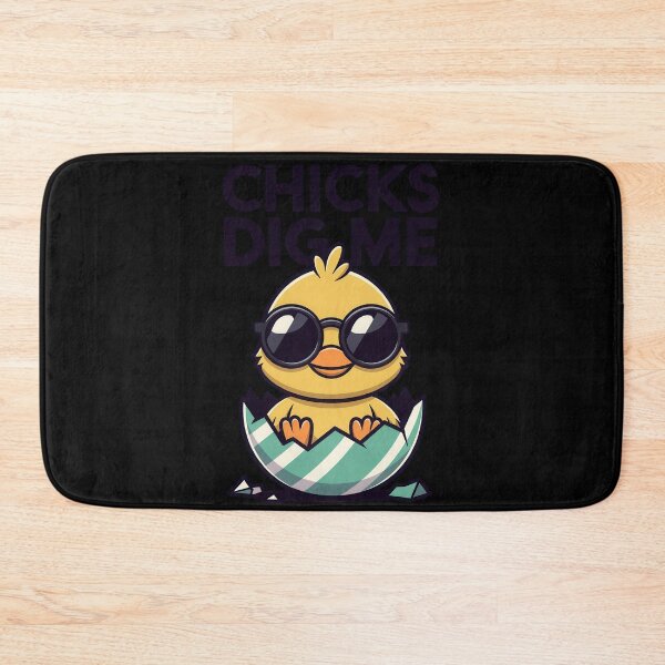 Item preview, Chicks Dig Me Funny Duck Egg Design designed and sold by vikingstshirts.