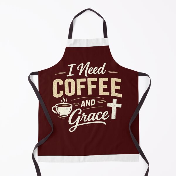 Item preview, I Need Coffee and Grace designed and sold by STUDIO2026.