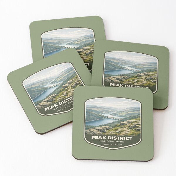 Item preview, Peak District National Park, United Kingdom | Iconic Trails & Peaks Series designed and sold by WanderUpNorth.