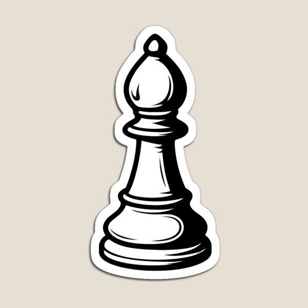 Item preview, Chess Bishop Piece designed and sold by StickaTime.