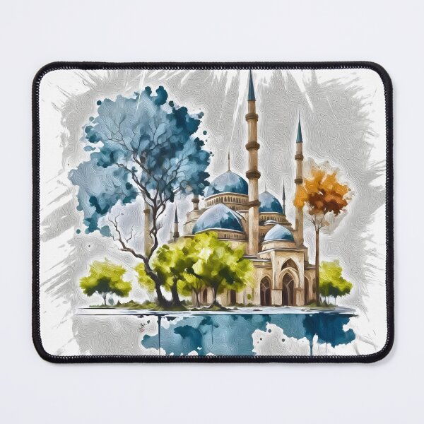 Item preview, Blue Mosque in Istanbul  designed and sold by Anas Arts.