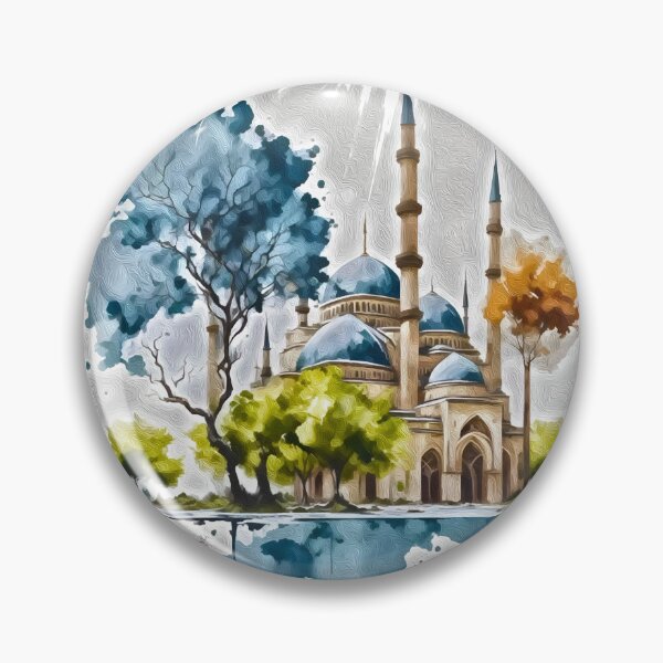 Item preview, Blue Mosque in Istanbul  designed and sold by Anas Arts.
