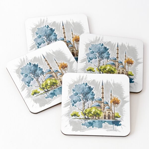 Item preview, Blue Mosque in Istanbul  designed and sold by Anas Arts.