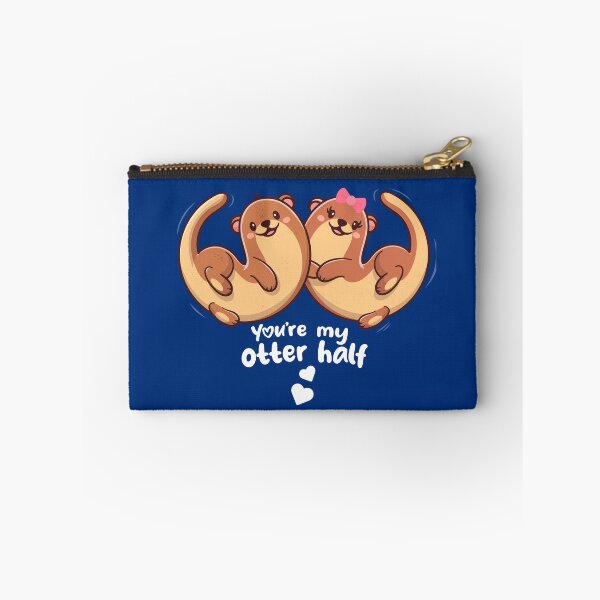 Item preview, Valentines Day - You're my otter half - significant otter designed and sold by messy-nessie.