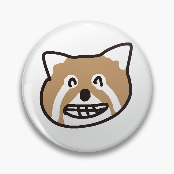 Item preview, nikoniko Redpanda smile animals Illustration designed and sold by witty_sheep.
