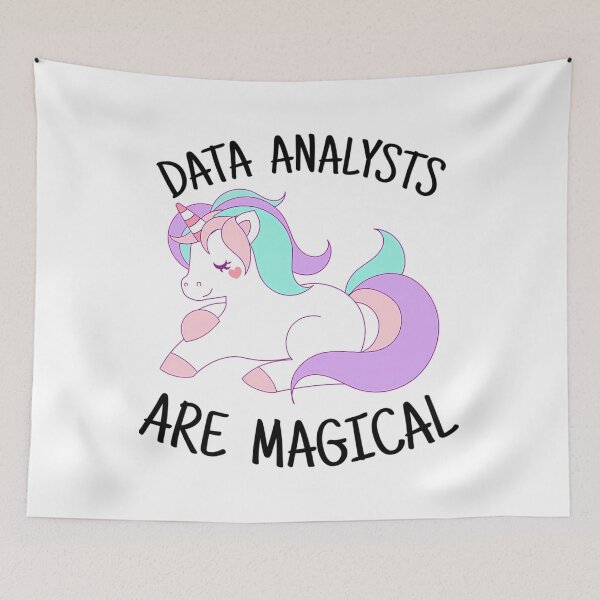 Item preview, Data Analysts Are Magical Unicorns designed and sold by atvbmshvd86.