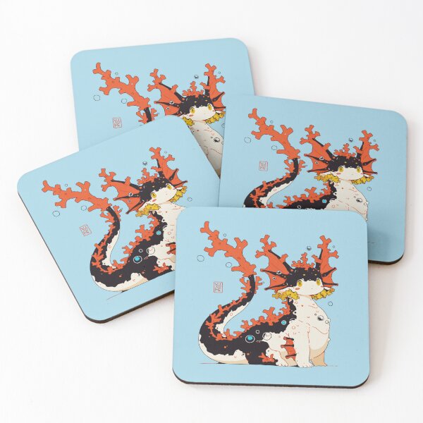Item preview, The Reefling Axo designed and sold by MYTHIC PEEL STICKERS.