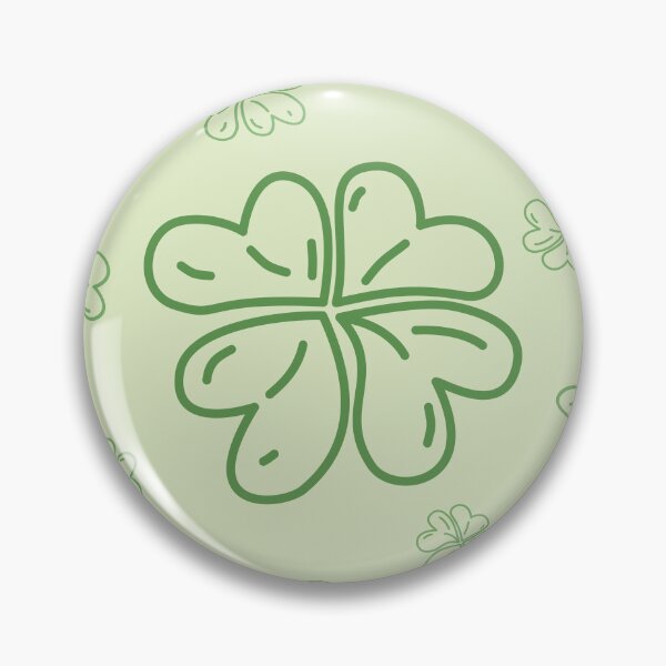Item preview, Cute Green Four Leaves Pattern designed and sold by Chercheryellow.