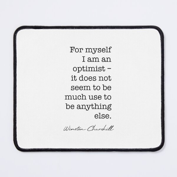 Item preview, For myself I am an optimist designed and sold by corbrand.