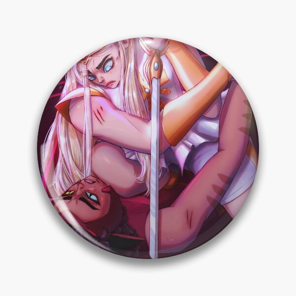 Item preview, Catra and Adora Battling designed and sold by create-landfill.