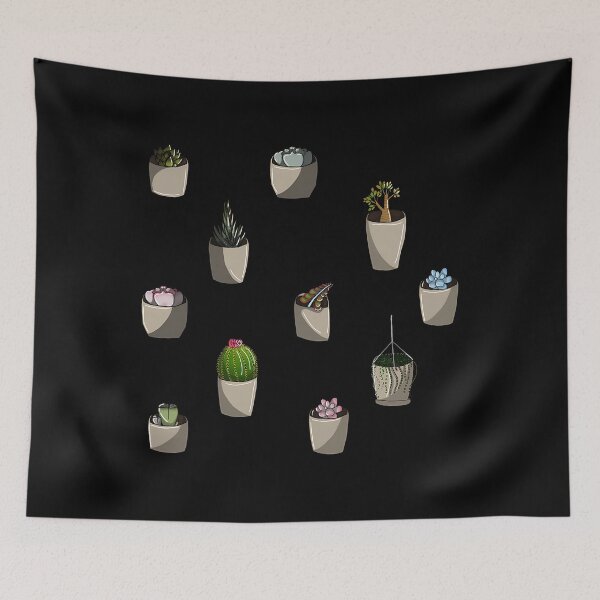 Item preview, Cute Succulent Collection Pattern designed and sold by voeyykhu25.