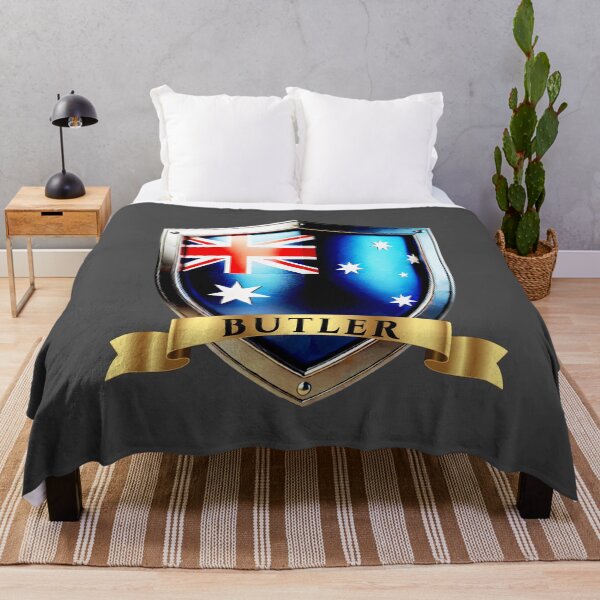 Artikelvorschau, Butler Australien Wappenschild entworfen und verkauft von Highlandkings.