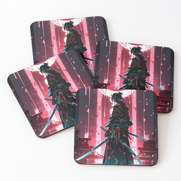 Item preview, Samurai Warrior: Flames of Honor Anime Art designed and sold by Dyan4.