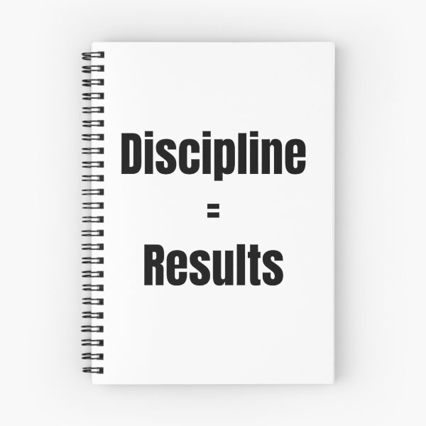 Item preview, Discipline Equals Results Gym Shirt | Fitness Motivation Quote Tee designed and sold by FitAuraStudio.