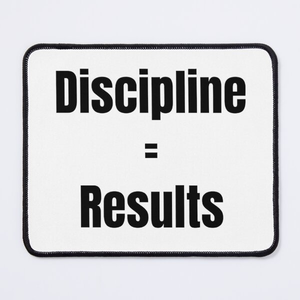 Item preview, Discipline Equals Results Gym Shirt | Fitness Motivation Quote Tee designed and sold by FitAuraStudio.