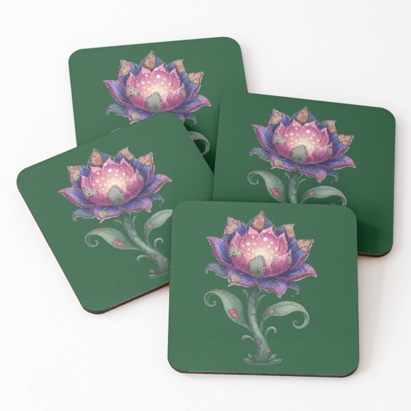 Item preview, Stitched Textile Blossom Design designed and sold by Ecosetereos.