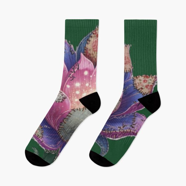 Item preview, Stitched Textile Blossom Design designed and sold by Ecosetereos.