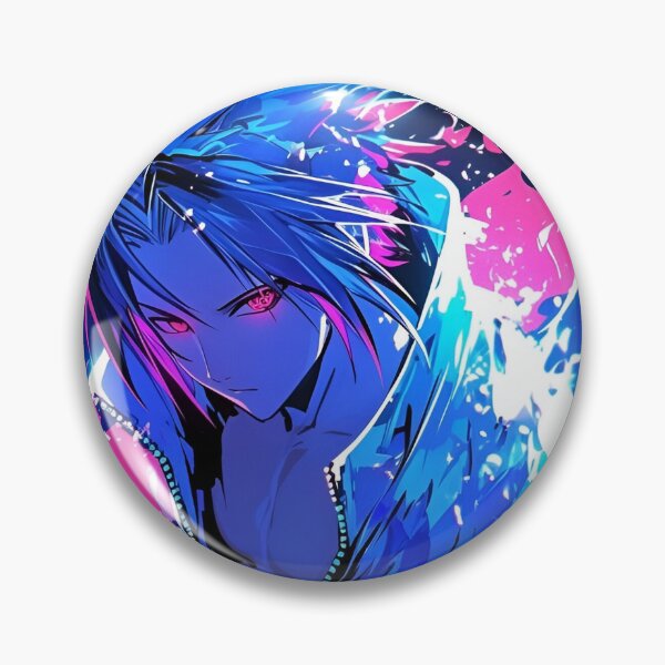 Item preview, Electric Fury: Anime Warrior in Neon Blaze designed and sold by Dyan4.