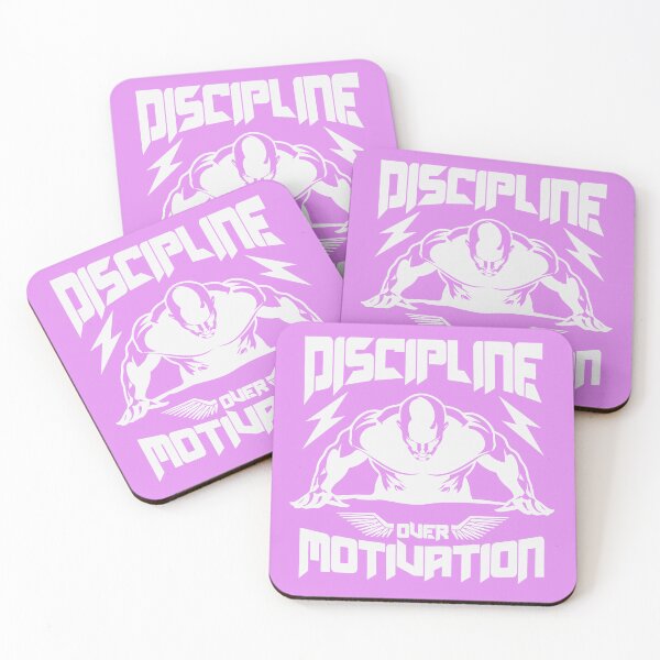 Item preview, Discipline Over Motivation - Bodybuilder Strength Graphic designed and sold by Abaseen.