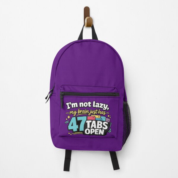 Item preview, 47 tabs open, funny, adhd, colorful designed and sold by SBSociety.