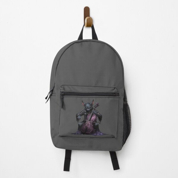 Item preview, Dark Gothic Cat Playing Cello - Fantasy Musician Art designed and sold by Vellaro.