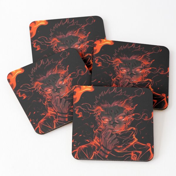 Item preview, Fiery Spirit: Dark Anime Character Art designed and sold by Dyan4.