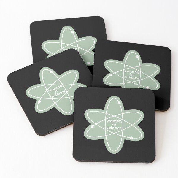 Item preview, Women In Science Atom Badge designed and sold by voeyykhu25.