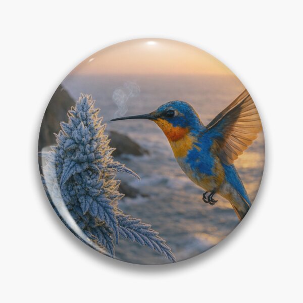 Item preview, Electric Nectar Hummingbird: Cannimal Collection designed and sold by drop_holliday.
