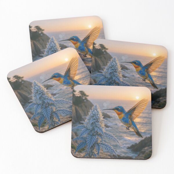 Item preview, Electric Nectar Hummingbird: Cannimal Collection designed and sold by drop_holliday.